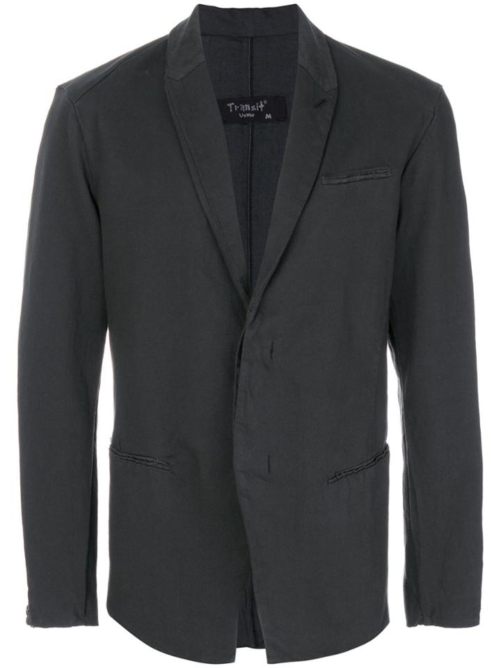 Transit Single Breasted Blazer - Grey
