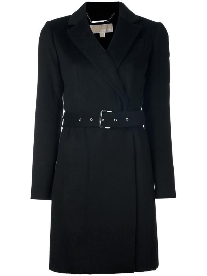 Michael Michael Kors Slim Fit Belted Coat