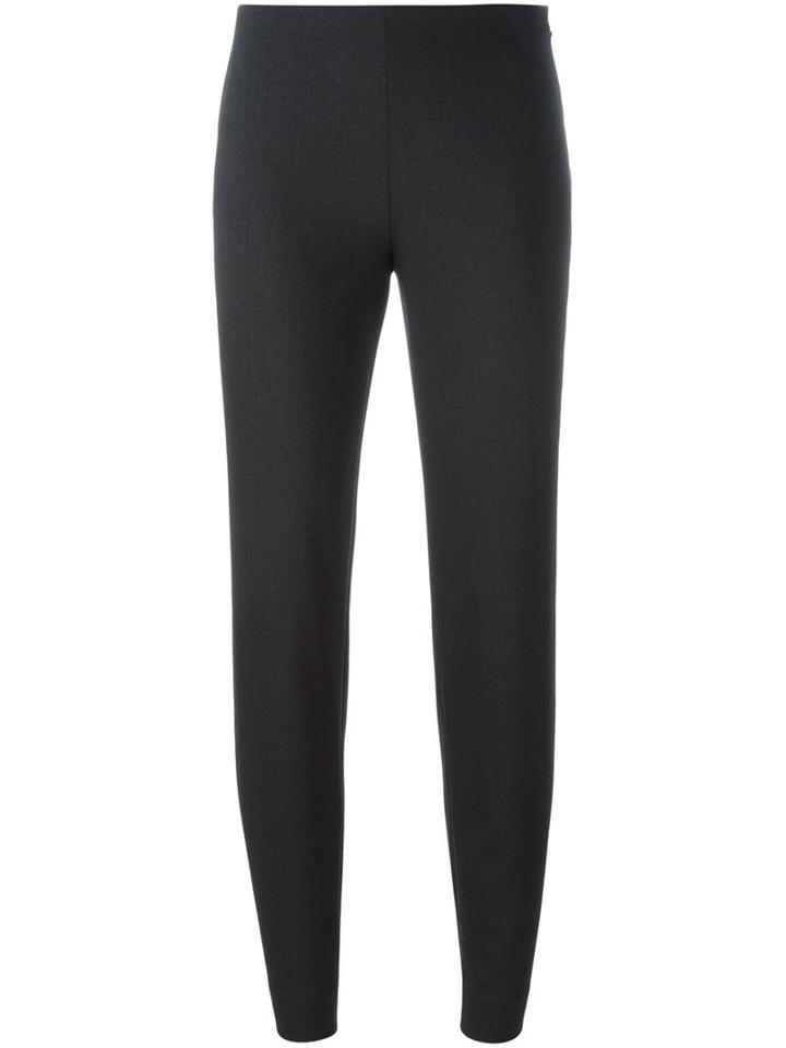 Jil Sander Navy Side Zip Trousers