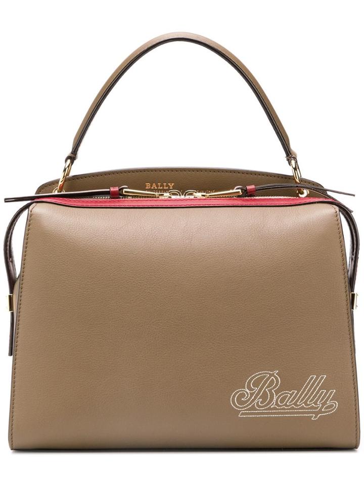 Bally Amoeba Tote Bag - Green