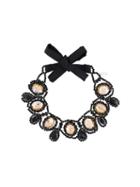 Night Market 'crystal Drop' Necklace, Women's, Black