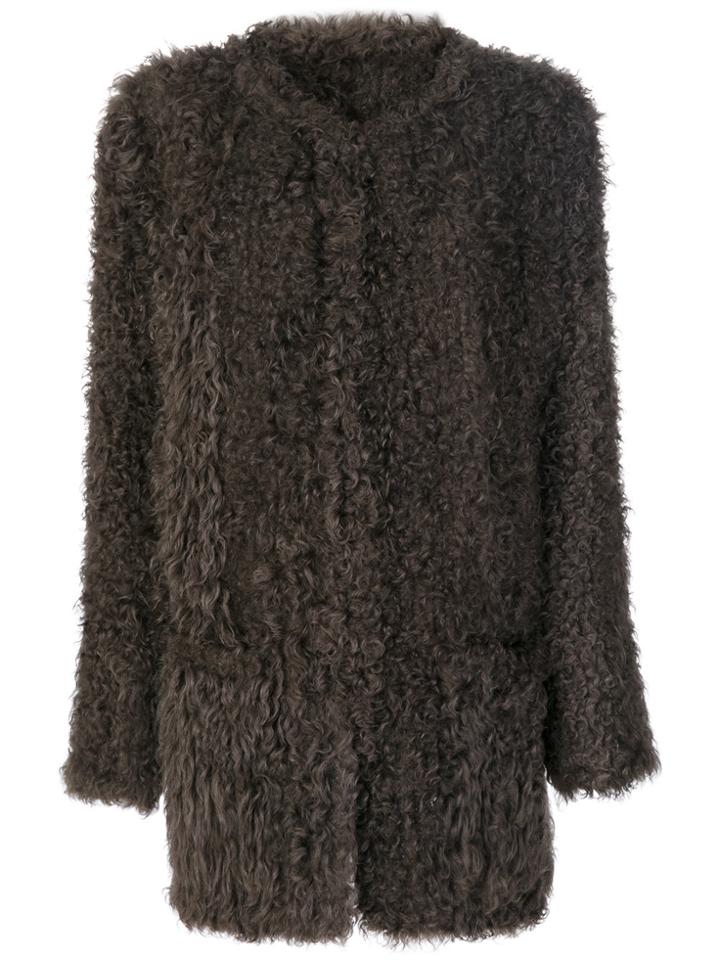 Salvatore Santoro Long Jacket - Brown