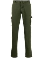 Jacob Cohen Tapered Cargo Trousers - Green