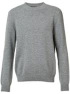 A.p.c. - Crew-neck Jumper - Men - Cashmere/wool - L, Grey, Cashmere/wool