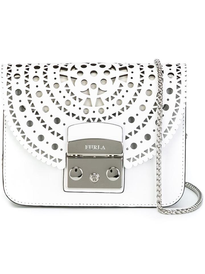 Furla Perforated Cross-body Bag
