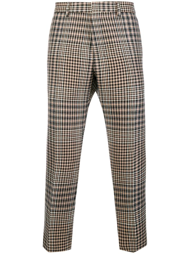 Ami Alexandre Mattiussi Cropped Trousers - Black