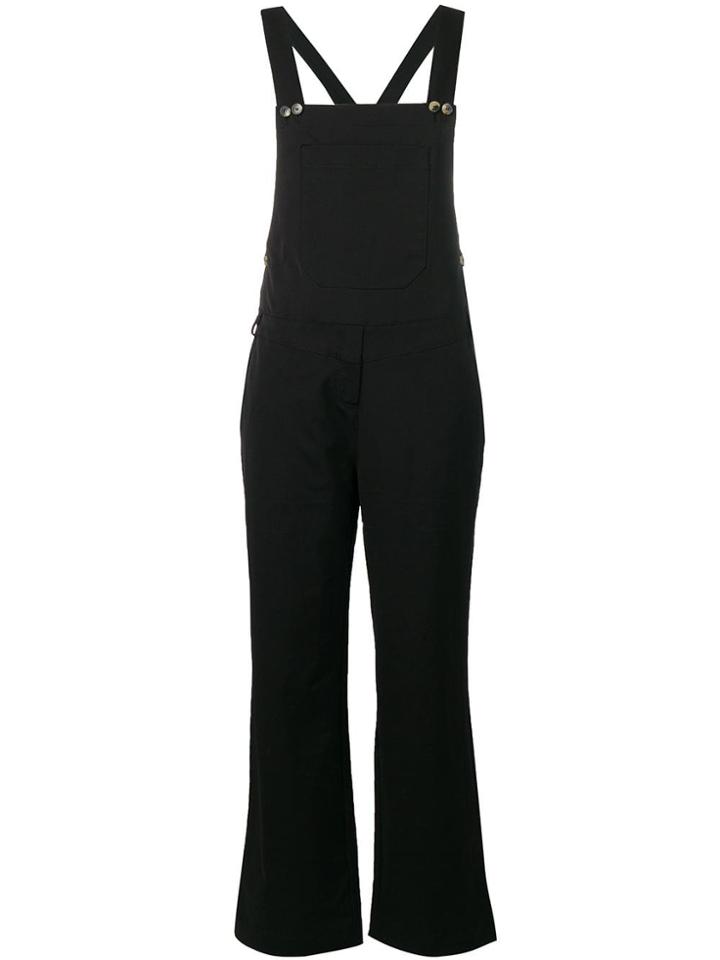 Cotélac Dungaree Jumpsuit - Black