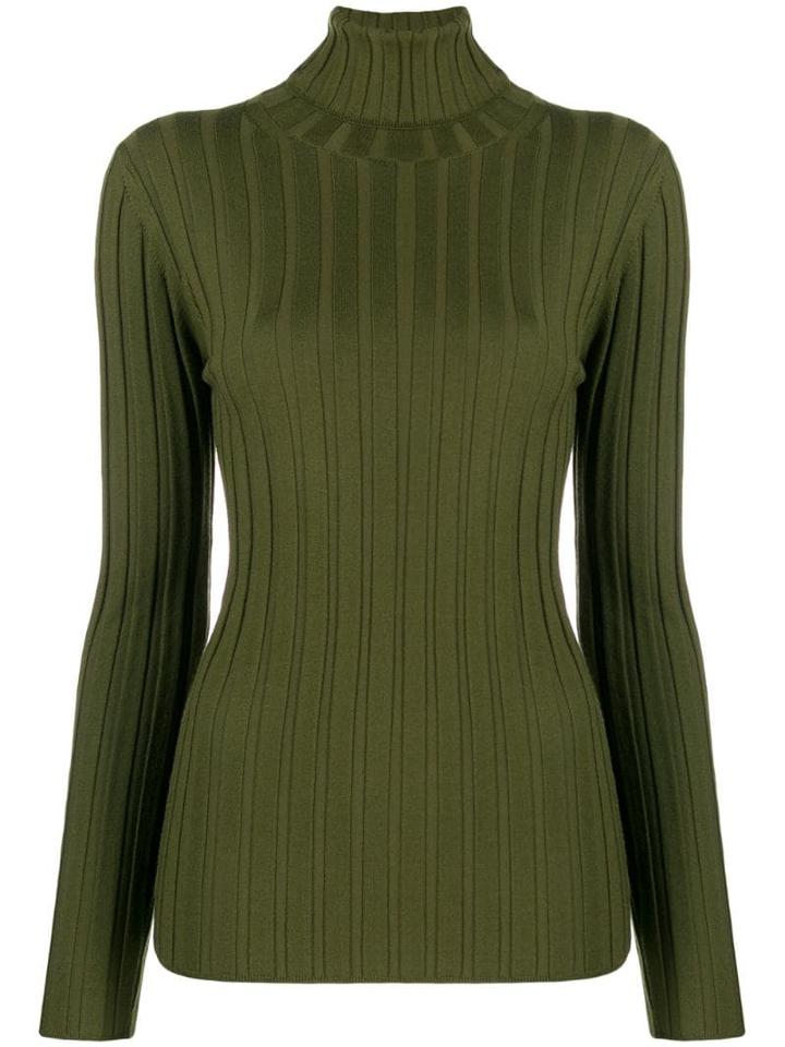 Aspesi Turtle Neck Sweatshirt - Green