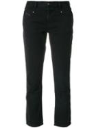 Diesel - Cropped Pants - Women - Cotton - 29, Black, Cotton