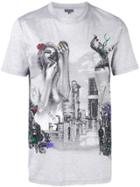Lanvin Graphic Print T-shirt - Grey