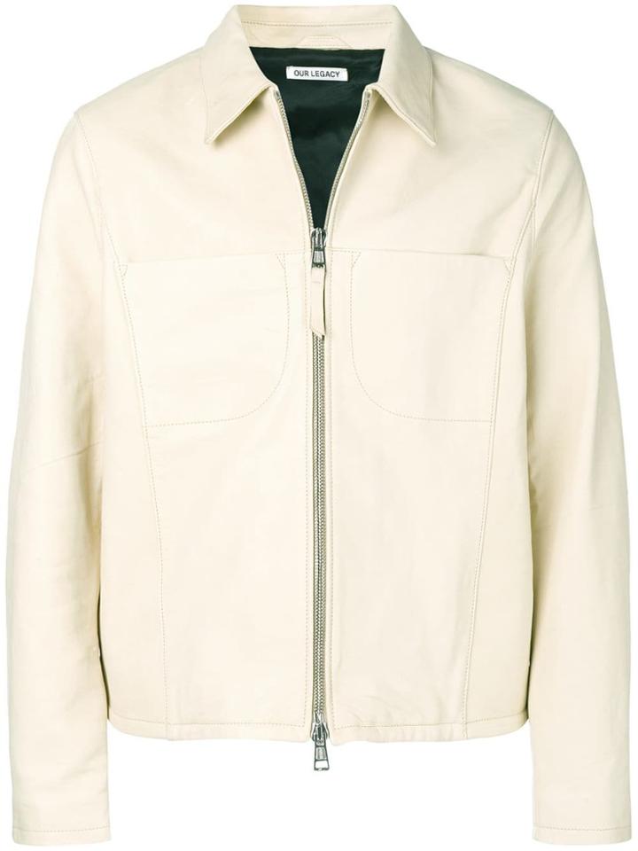 Our Legacy Zone Zip-up Jacket - Nude & Neutrals