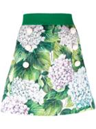 Floral Print Shorts - Women - Silk/cotton/spandex/elastane/viscose - 40, Silk/cotton/spandex/elastane/viscose, Dolce & Gabbana