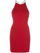 Alexander Wang Fitted Mini Dress - Red