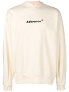 Ader Error Oversized Logo Sweatshirt - Nude & Neutrals