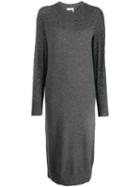 See By Chloé Knitted Midi Dress - Grey