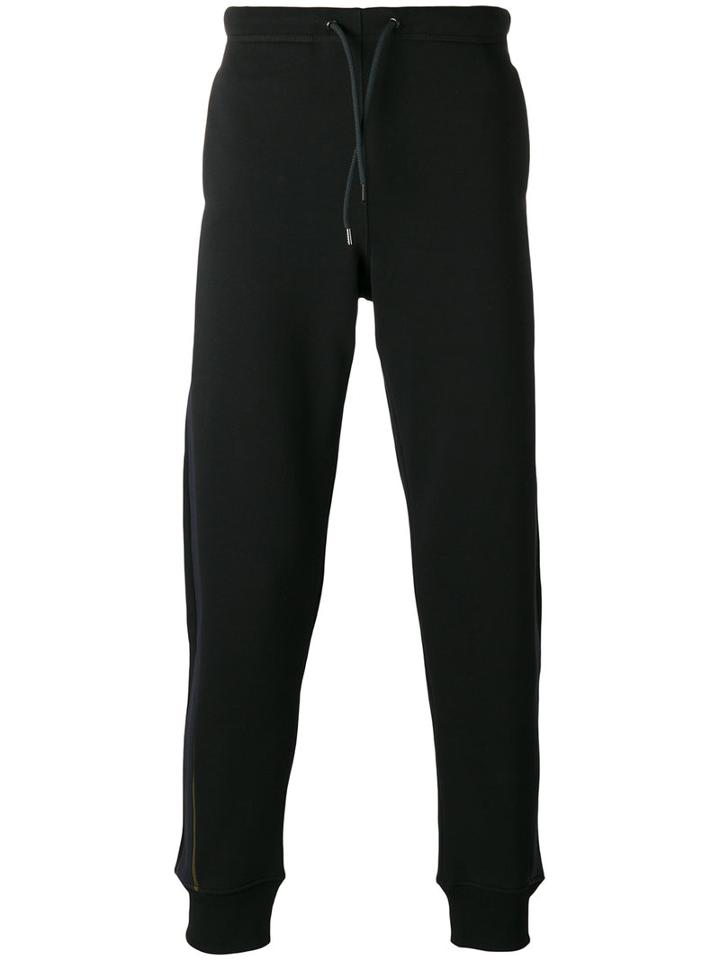 Ps By Paul Smith Drawstring Track Pants, Men's, Size: Xl, Black, Cotton