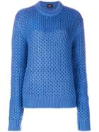 Calvin Klein 205w39nyc Round Neck Jumper - Blue