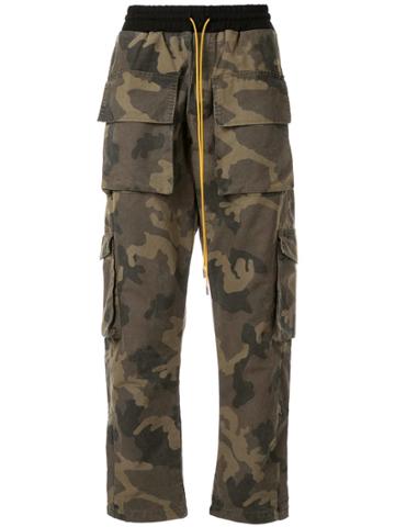 Rhude Rifle Camo Trousers - Green