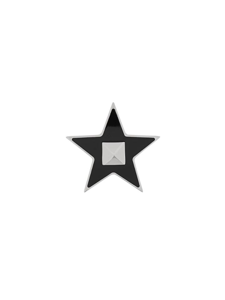 Valentino Valentino Garavani Star Rockstud Badge - Black