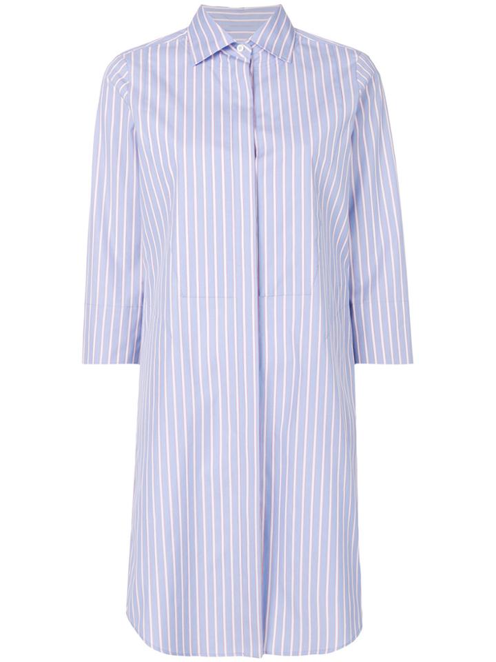 Alberto Biani Striped Shirt Dress - Unavailable