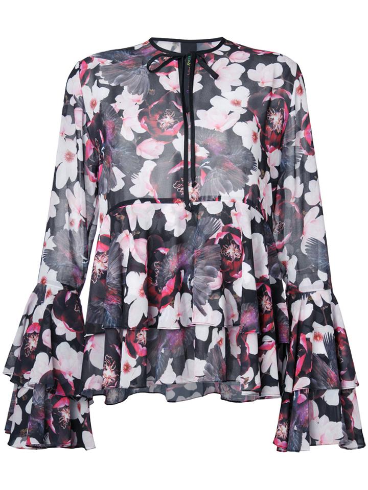 Romance Was Born 'magnolia Blossom' Ruffle Top - Multicolour