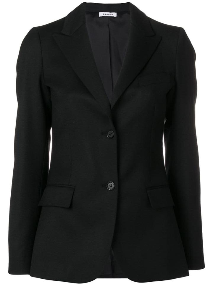 P.a.r.o.s.h. Single Breasted Blazer - Black