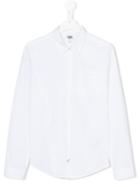 Karl Lagerfeld Kids Teen Cutaway Collar Shirt, Boy's, Size: 14 Yrs, White