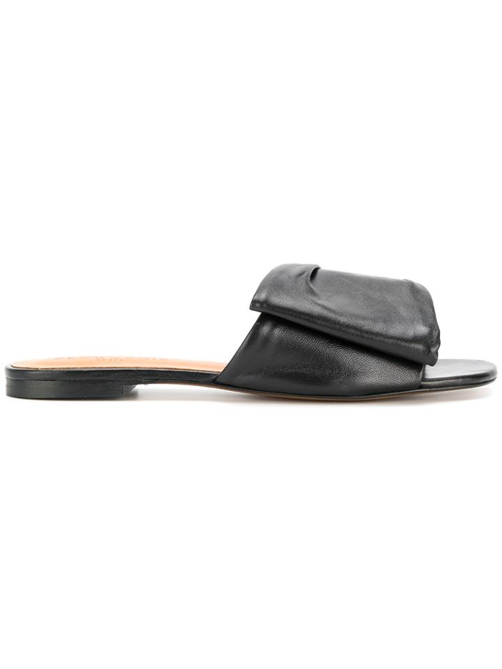 Robert Clergerie Igad Slippers - Black