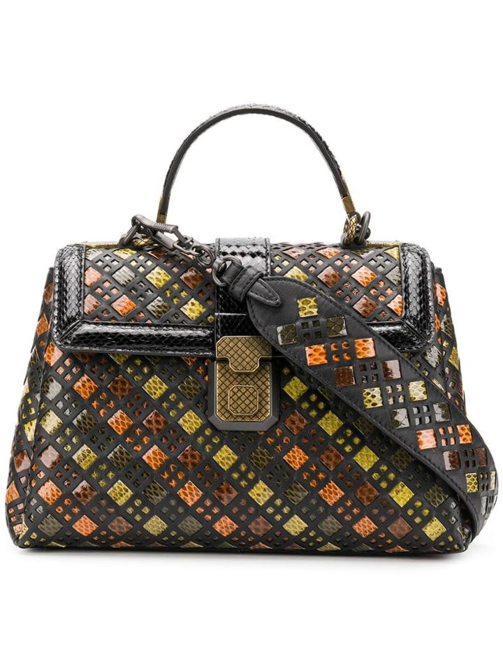 Bottega Veneta Small Piazza Bag - Black