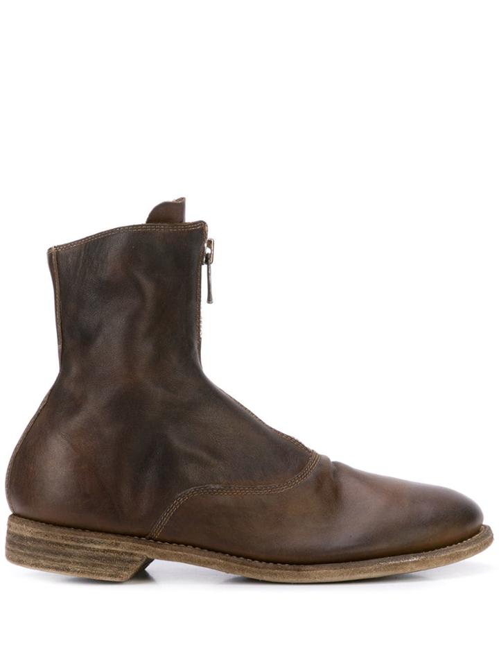 Guidi Cargo Boots - Brown