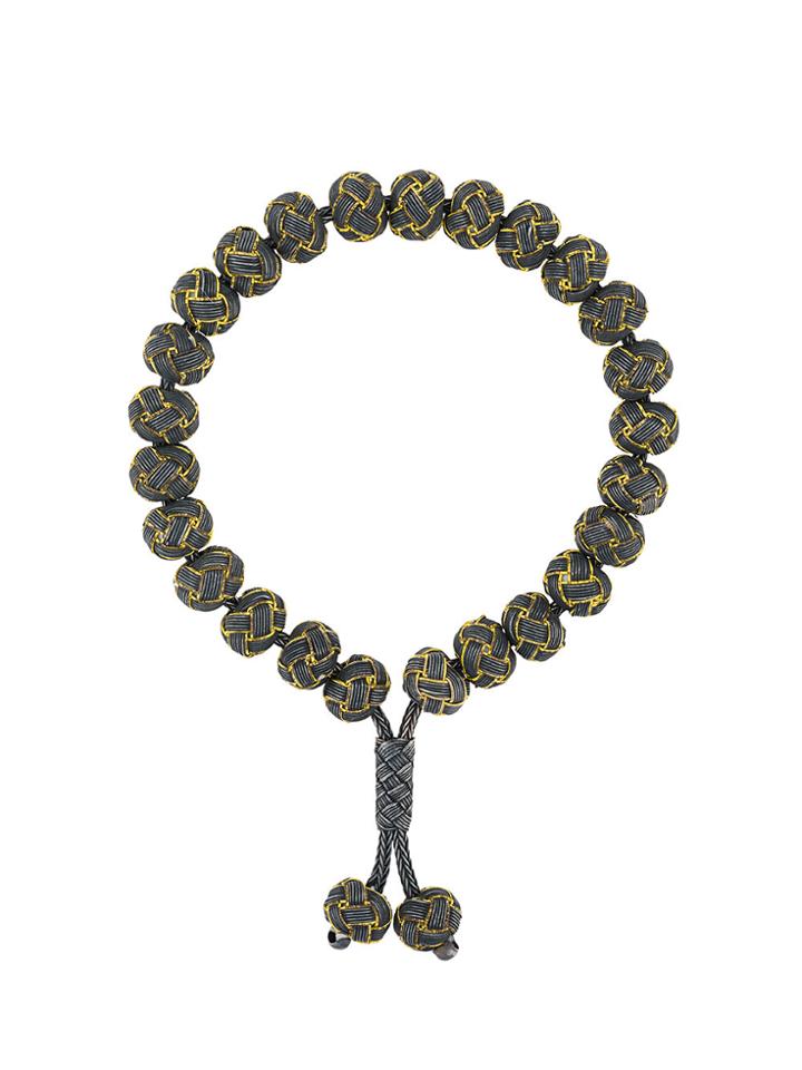 Monan Knotted Bead Bracelet - Green