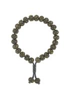 Monan Knotted Bead Bracelet - Green