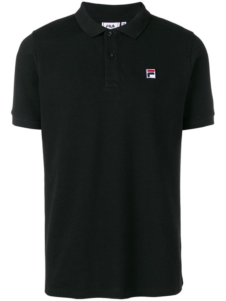 Fila Small Logo Polo T-shirt - Black