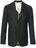 Etro Tweed Two-button Blazer - Grey