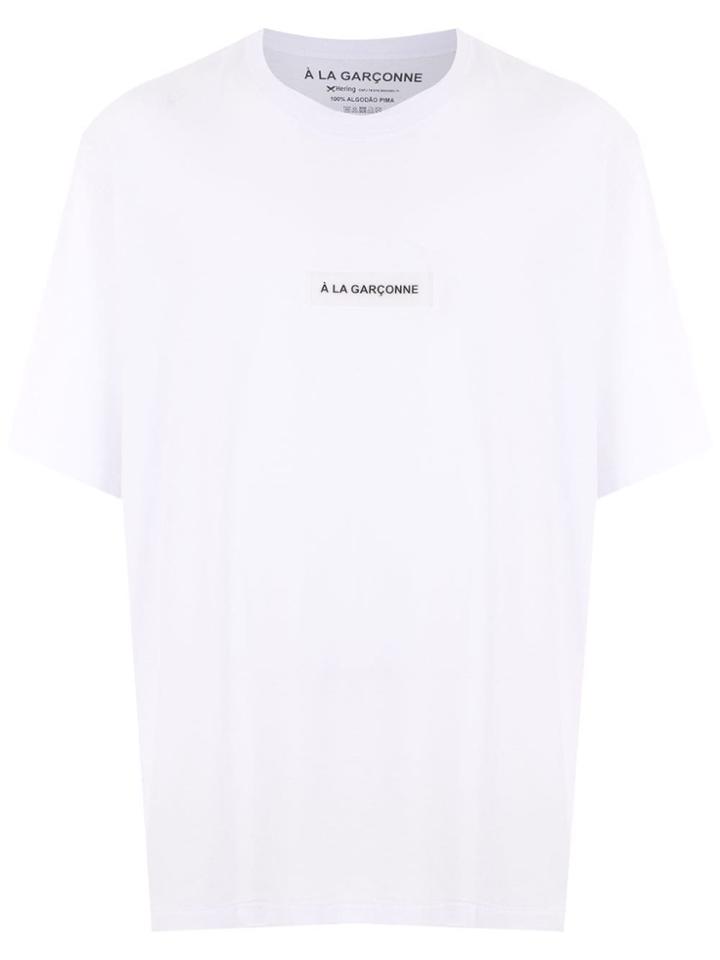 À La Garçonne À La Garçonne + Hering Logo T-shirt - White