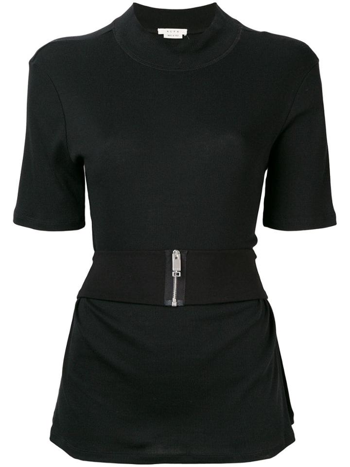 Alyx Shortsleeved Sweater - Black