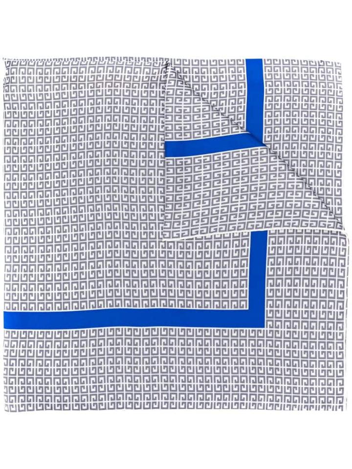 Givenchy Repeat Logo Scarf - Grey
