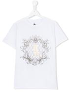 Billionaire Kids - Teen Printed T-shirt - Kids - Cotton/spandex/elastane - 16 Yrs, Boy's, White