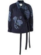 3.1 Phillip Lim Utility Kimono Jacket, Women's, Size: Xs, Blue, Cotton/polyester/viscose