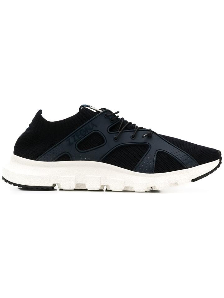 Z Zegna Low Top Sneakers - Blue