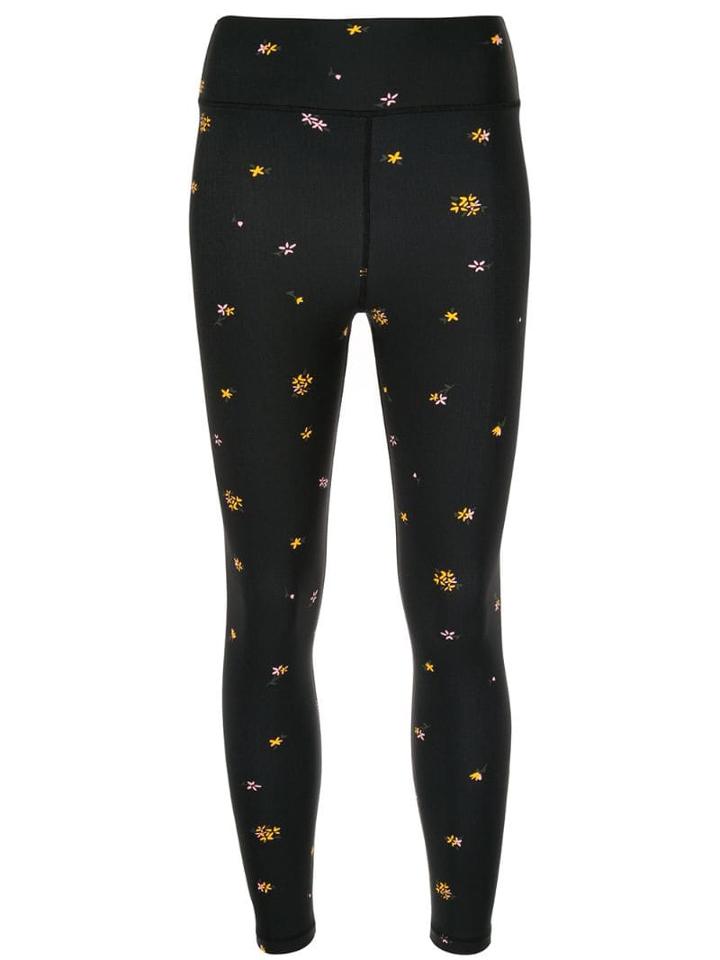 The Upside Floral Printed Leggings - Blue