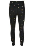 The Upside Floral Printed Leggings - Blue