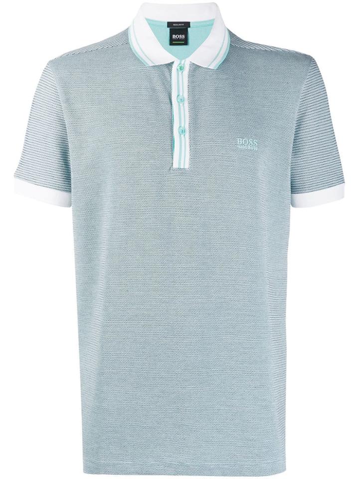 Boss Hugo Boss Two Tone Polo Shirt - Green