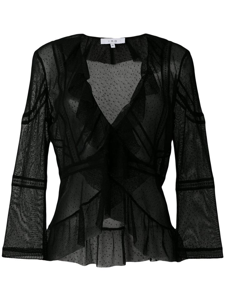 Iro Pelly Blouse - Black