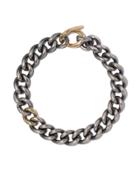 Hum 18kt Yellow Gold And Diamond Chain Bracelet - Unavailable