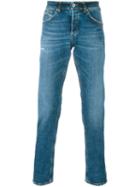 Dondup Slim-fit Jeans, Men's, Size: 33, Blue, Cotton/spandex/elastane/polyester