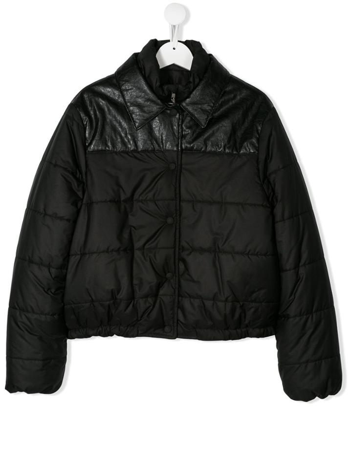 Philosophy Di Lorenzo Serafini Kids Teen Padded Jacket - Black