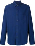 The Elder Statesman Brushed Flannel Shirt