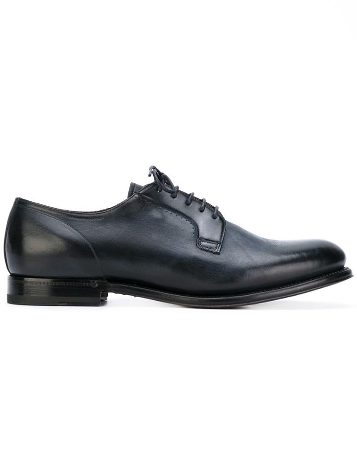 Silvano Sassetti Classic Derby Shoes - Blue
