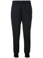 3.1 Phillip Lim Tapered Pinstriped Trousers - Black